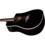 Chitarra Acustica Eko NXT D100CE SEE THROUGH BLACK paradisesound strumenti musicali on line