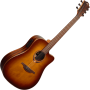 Chitarra Acustica Dreadnought Cutaway EQ Lag - T118DCE-BRS paradisesound strumenti musicali on line