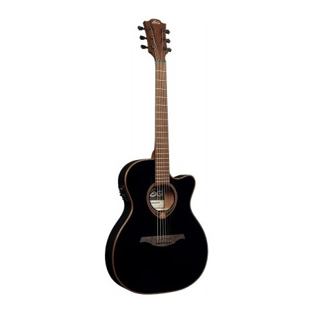 Chitarra Acustica Auditorium Slim Cutaway Lag - T118ASCE-BLK C paradisesound strumenti musicali on line