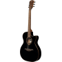 Chitarra Acustica Auditorium Slim Cutaway Lag - T118ASCE-BLK C paradisesound strumenti musicali on line