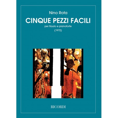 CINQUE PEZZI FACILI DI NINO ROTA paradisesound strumenti musicali on line