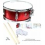 RULLANTE BRAHNER PER BANDA 14X5 POLLICI ROSSO paradisesound strumenti musicali on line