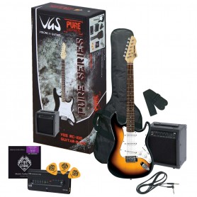 Chitarra Elettrica Pack Vgs Rc-100 3-Tone Sunburst paradisesound strumenti musicali on line