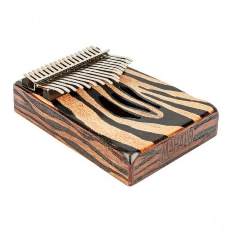 KALIMBA 17 KEYS "ZEBRA" Mahalo paradisesound strumenti musicali on line