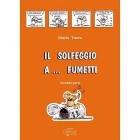 Il Solfeggio a... Fumetti - vol.2 Ed. Carisch paradisesound strumenti musicali on line