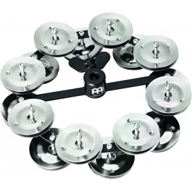 Meinl hthh2bk hihat tambourine black paradisesound strumenti musicali on line