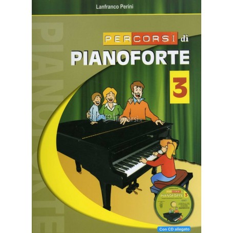 PERCORSI DI PIANOFORTE VOL 3 paradisesound strumenti musicali on line