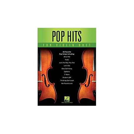 POP HITS FOR VIOLIN DUET paradisesound strumenti musicali on line