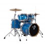 SET BATTERIA STANDARD TAMBURO T5 S22 BLUE SPARKLE paradisesound strumenti musicali on line