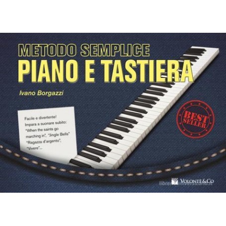 METODO SEMPLICE PIANO E TASTIERA paradisesound strumenti musicali on line