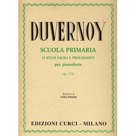 Duvernoy, Scuola primaria del pianoforte op. 176 paradisesound strumenti musicali on line