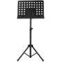 Leggio Orchestrale tavola forata nero Rockstand RS 10100 B paradisesound strumenti musicali on line