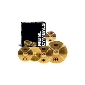 Set Piatti Meinl hcs141620 Hi-hat, Crash, Ride + Splash 10 omaggio paradisesound strumenti musicali on line