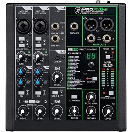 MIXER MACKIE PROFX6V3 paradisesound strumenti musicali on line