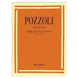 Pozzoli Solfeggi Parlati e Cantati - Appendice al 3 corso paradisesound strumenti musicali on line