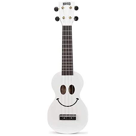 UKULELE SMILE MAHALO BIANCO paradisesound strumenti musicali on line