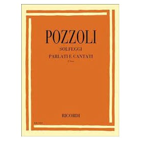 Pozzoli Solfeggi Parlati E Cantati 2 paradisesound strumenti musicali on line