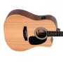 Chitarra Acustica Dreadnought Sigma SIG-DMC-STE cutaway elettrificata paradisesound strumenti musicali on line