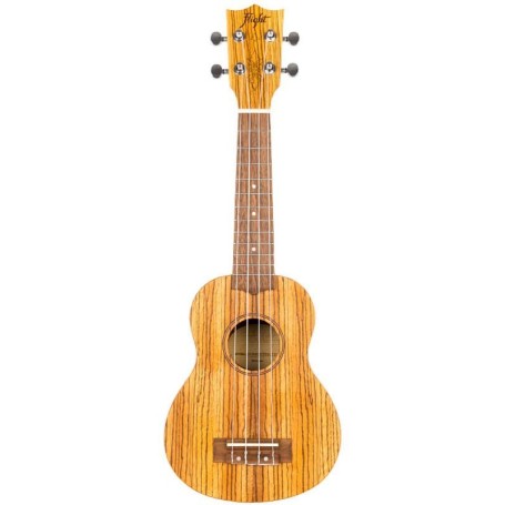 Ukulele Soprano Flight DUS322 con borsa Zebrawood paradisesound strumenti musicali on line