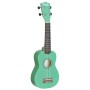 Ukulele soprano verde con borsa us-grass paradisesound strumenti musicali on line