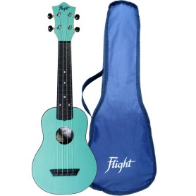 Ukulele Flight Tus35 Travel - Light Blue paradisesound strumenti musicali on line