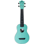 Ukulele Flight TUS35 ABS Travel - Light Blue paradisesound strumenti musicali on line