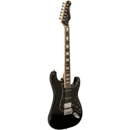 Chitarra elettrica STAGG Style Stratocaster HSS Black paradisesound strumenti musicali on line