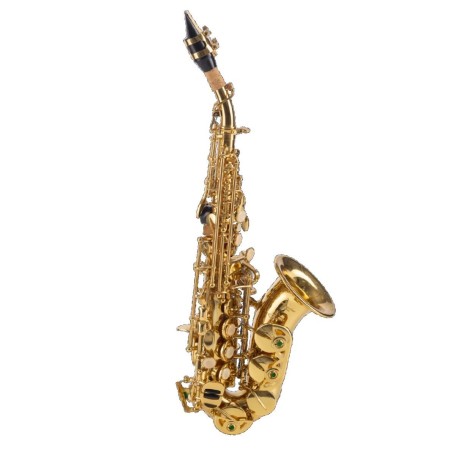 SAX SOPRANO CURVO AMADEUS SSC690 paradisesound strumenti musicali on line