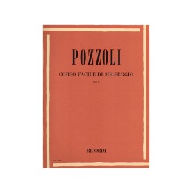 Pozzoli Corso Facile di Solfeggio parte 2 paradisesound strumenti musicali on line