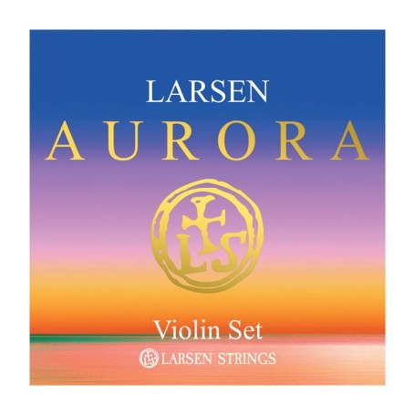 CORDE VIOLINO LARSEN AURORA SET MEDIUM SILVER paradisesound strumenti musicali on line