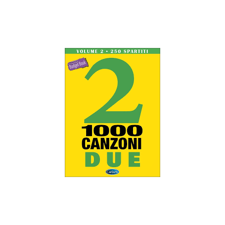 1000 Canzoni Volume 2 paradisesound strumenti musicali on line