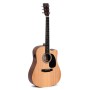 Chitarra Acustica Dreadnought Sigma SIG-DMC-STE cutaway elettrificata paradisesound strumenti musicali on line