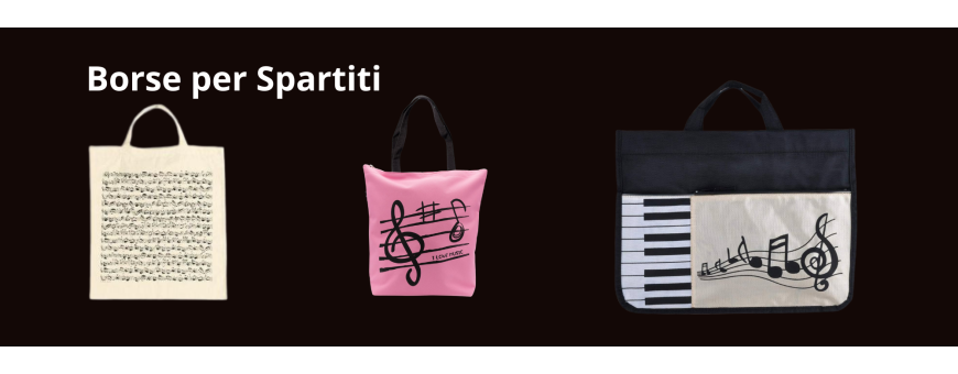 Borse per Spartiti | Paradisesound.it