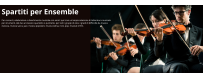 Spartiti per Ensemble Musicali | ParadiseSound.it