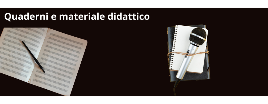 Quaderni e materiale didattico | Paradisesound.it