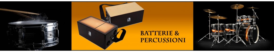 Batterie acustiche/elettriche, percussioni | Paradise Sound